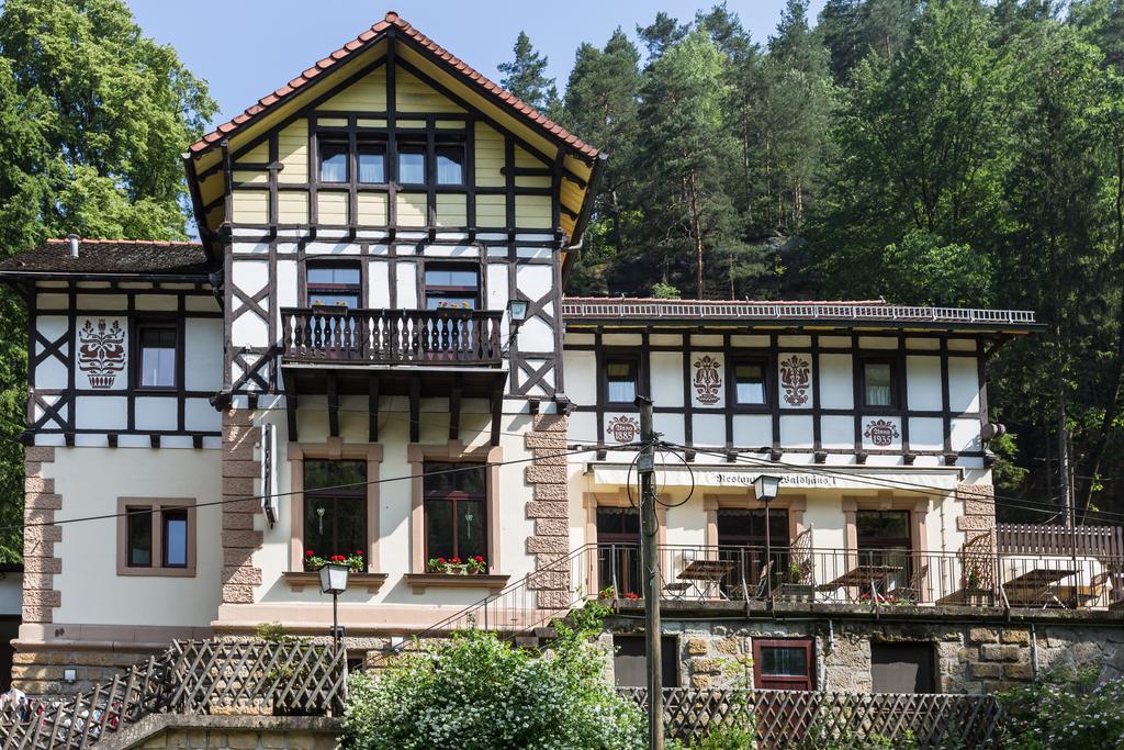 Hotel Waldhaeusel Bad Schandau Zewnętrze zdjęcie